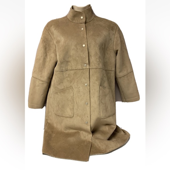 Pendleton Jackets & Blazers - Vintage Pendleton Originals Women’s Faux Suede Camel Sherpa